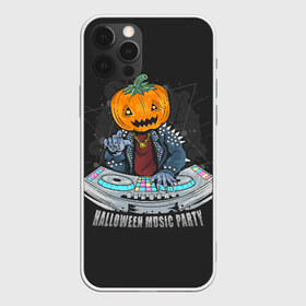 Чехол для iPhone 12 Pro Max с принтом Halloween party , Силикон |  | diy | ghost | halloween | horror | makeup | scary | skull clown | trick or treat | вампир | ведьма | кошка | луна | магия | ночь | тыква | хэллоуин