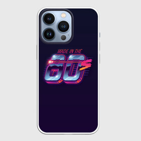 Чехол для iPhone 13 Pro с принтом Made in the 80s ,  |  | 80 | cyber | game | hotline | hotlinemiami | maiami | music | outrun | retro | retrowave | synth | synthwave | игра | кибер | ретро