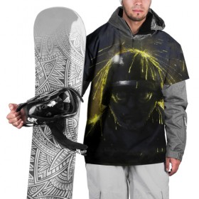 Накидка на куртку 3D с принтом Thermite , 100% полиэстер |  | art | game art | rainbow six | siege | thermite | ubisoft | арт | игры | компьютерные игры | оперативник | осада | солдат | термит | шутер