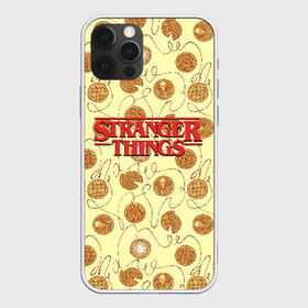 Чехол для iPhone 12 Pro с принтом Stranger Thing. Pancakes , силикон | область печати: задняя сторона чехла, без боковых панелей | beyond | eleven | hopper | jane | mike | stranger | things | wheeler | дастин | дела | джейн | загадочные | майк | одиннадцать | очень | события | странные | уилер | хендерсон | хоппер