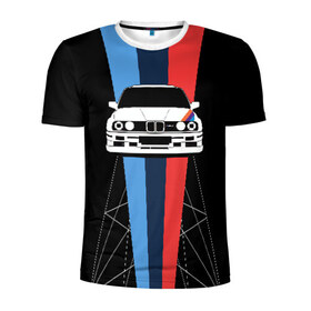 Мужская футболка 3D спортивная с принтом BMW , 100% полиэстер с улучшенными характеристиками | приталенный силуэт, круглая горловина, широкие плечи, сужается к линии бедра | auto | bmw | bmw motorsport | im | x5 | x6 | беха | бмв | бэха