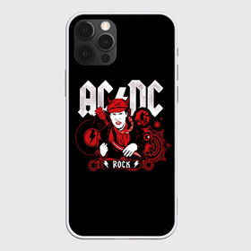 Чехол для iPhone 12 Pro Max с принтом AC DC , Силикон |  | ac | ac dc | dc | electro | metal | music | retro | rock | ас | дс | легенда | легенды | метал | музыка | рок | электричество | электро