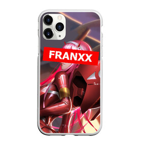 Чехол для iPhone 11 Pro матовый с принтом Darling In The Franxx , Силикон |  | 02 | anime | darling in the franxx | hiro | manga | zero two | аниме | ахегао | любимый во франксе | манга | милый во франксе | ноль два | хиро