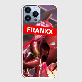 Чехол для iPhone 13 Pro Max с принтом ноль два прим ,  |  | 02 | anime | darling in the franxx | hiro | manga | zero two | аниме | ахегао | любимый во франксе | манга | милый во франксе | ноль два | хиро