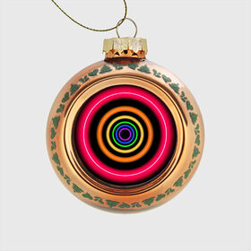 Стеклянный ёлочный шар с принтом Neon , Стекло | Диаметр: 80 мм | neon | абстрактно | абстрактный | абстракция | кругами | круги | круглая | круглый | круглыми | кружки | крушки | неон | неонка | неоновые | неоновый | светящийся | яркий