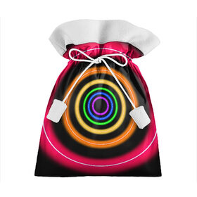 Подарочный 3D мешок с принтом Neon , 100% полиэстер | Размер: 29*39 см | neon | абстрактно | абстрактный | абстракция | кругами | круги | круглая | круглый | круглыми | кружки | крушки | неон | неонка | неоновые | неоновый | светящийся | яркий