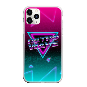 Чехол для iPhone 11 Pro матовый с принтом SYNTHWAVE RETROWAVE , Силикон |  | hotline miami | neon | new retro wave | outrun | outrun electro | retro | retrowave | synth | synthwave | неон | ретро | хотлайн майами