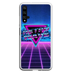 Чехол для Honor 20 с принтом SYNTHWAVE RETROWAVE , Силикон | Область печати: задняя сторона чехла, без боковых панелей | Тематика изображения на принте: hotline miami | neon | new retro wave | outrun | outrun electro | retro | retrowave | synth | synthwave | неон | ретро | хотлайн майами