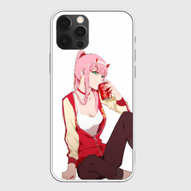 Чехол для iPhone 12 Pro Max с принтом Darling In The Franxx , Силикон |  | Тематика изображения на принте: 02 | anime | darling in the franxx | hiro | manga | zero two | аниме | ахегао | любимый во франксе | манга | милый во франксе | ноль два | хиро