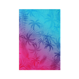 Обложка для паспорта матовая кожа с принтом НЕОНОВЫЕ ПАЛЬМЫ / NEON , натуральная матовая кожа | размер 19,3 х 13,7 см; прозрачные пластиковые крепления | hotline miami | neon | new retro wave | outrun | outrun electro | paints | palmen | rainbow | retro | retrowave | summer | synth | synthwave | tropical | брызги | брызги красок | звёзды | космос | краски | лето | неон | пальмы | радуга | 