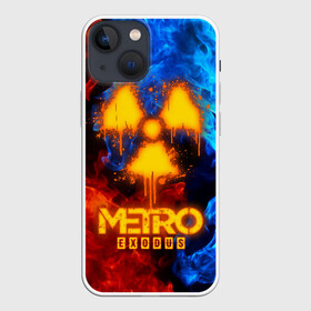 Чехол для iPhone 13 mini с принтом METRO EXODUS ,  |  | exodus | horror | metro 2033 | metro exodus | sparta | survival | артём | игры | исход | метро | метро 2035 | спарта | спартанцы