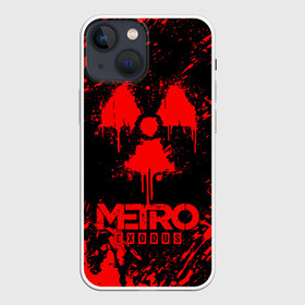 Чехол для iPhone 13 mini с принтом METRO EXODUS ,  |  | exodus | horror | metro 2033 | metro exodus | sparta | survival | артём | игры | исход | метро | метро 2035 | спарта | спартанцы