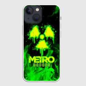 Чехол для iPhone 13 mini с принтом METRO EXODUS ,  |  | exodus | horror | metro 2033 | metro exodus | sparta | survival | артём | игры | исход | метро | метро 2035 | спарта | спартанцы