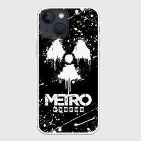 Чехол для iPhone 13 mini с принтом METRO EXODUS ,  |  | exodus | horror | metro 2033 | metro exodus | sparta | survival | артём | игры | исход | метро | метро 2035 | спарта | спартанцы