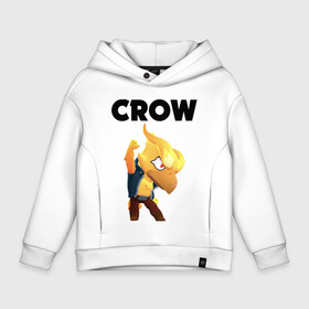 Детское худи Oversize хлопок с принтом BRAWL STARS CROW PHOENIX , френч-терри — 70% хлопок, 30% полиэстер. Мягкий теплый начес внутри —100% хлопок | боковые карманы, эластичные манжеты и нижняя кромка, капюшон на магнитной кнопке | android | brawl stars | colt | crow | games | leon | penny | poco. | shelly | spike | wanted | брав | бравл старс | звезды | игры | мобильные игры | старс