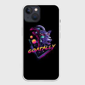 Чехол для iPhone 13 с принтом GOATALLY ,  |  | 80 | cyber | game | goat | hotline | hotlinemiami | maiami | music | outrun | retro | retrowave | synth | synthwave | игра | кибер | козел | ретро