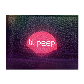 Обложка для студенческого билета с принтом lil peep(Logo) , натуральная кожа | Размер: 11*8 см; Печать на всей внешней стороне | cry baby | lil peep | logo | rap | заход солнца | знаменитости. эмо | известный исполнитель | неон | пип | редактируемое лого | реп | розоватый оттенок | рок | рэп | яркий фон