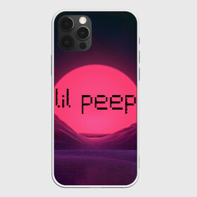 Чехол для iPhone 12 Pro Max с принтом lil peep(Black Logo) , Силикон |  | cry baby | lil peep | logo | rap | заход солнца | знаменитости. эмо | известный исполнитель | неон | пип | редактируемое лого | реп | розоватый оттенок | рок | рэп | яркий фон