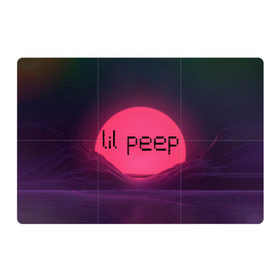 Магнитный плакат 3Х2 с принтом lil peep(Black Logo) , Полимерный материал с магнитным слоем | 6 деталей размером 9*9 см | cry baby | lil peep | logo | rap | заход солнца | знаменитости. эмо | известный исполнитель | неон | пип | редактируемое лого | реп | розоватый оттенок | рок | рэп | яркий фон