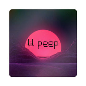 Магнит виниловый Квадрат с принтом lil peep(Black Logo) , полимерный материал с магнитным слоем | размер 9*9 см, закругленные углы | cry baby | lil peep | logo | rap | заход солнца | знаменитости. эмо | известный исполнитель | неон | пип | редактируемое лого | реп | розоватый оттенок | рок | рэп | яркий фон