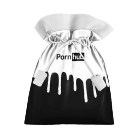 Подарочный 3D мешок с принтом PornHub , 100% полиэстер | Размер: 29*39 см | brazzers | pron | бразерс | браззерс | любовь | сайт | сэкс