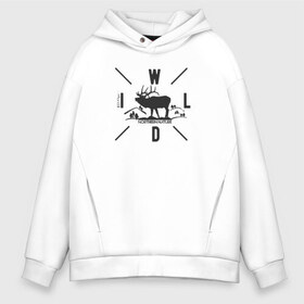 Мужское худи Oversize хлопок с принтом Wild Northen Nature , френч-терри — 70% хлопок, 30% полиэстер. Мягкий теплый начес внутри —100% хлопок | боковые карманы, эластичные манжеты и нижняя кромка, капюшон на магнитной кнопке | Тематика изображения на принте: альпинизм | горы | дикие животные | камчатка | кемпинг | крайний север | олень | природа | север | северный олень | туризм