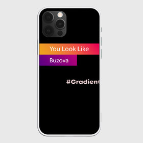 Чехол для iPhone 12 Pro Max с принтом gradient buzova , Силикон |  | Тематика изображения на принте: buzova | face | faces | funny | gradient | instagaram | network | neural | neural network | бузова | инстаграм | лица | нейросеть | прикол | приложение