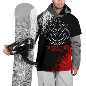 Накидка на куртку 3D с принтом Overlord , 100% полиэстер |  | Тематика изображения на принте: overlord | аниме | гранж | лого | логотип | оверлорд | сериал | текстура