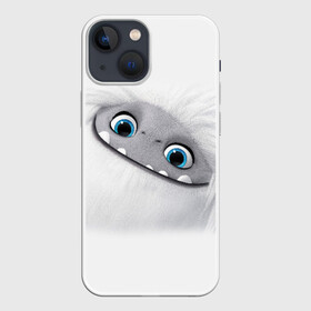 Чехол для iPhone 13 mini с принтом ABOMINABLE (Эверест) ,  |  | Тематика изображения на принте: abominable | детям | для детей | ети | йети | лу | мультфильм | отвратительный | чудовище | эверест