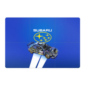 Магнитный плакат 3Х2 с принтом Subaru , Полимерный материал с магнитным слоем | 6 деталей размером 9*9 см | Тематика изображения на принте: sti | subaru | subaru impreza | subaru impreza wrx sti | subaru sti | субару | субару импреза