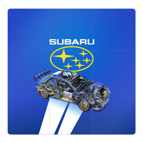 Магнитный плакат 3Х3 с принтом Subaru , Полимерный материал с магнитным слоем | 9 деталей размером 9*9 см | Тематика изображения на принте: sti | subaru | subaru impreza | subaru impreza wrx sti | subaru sti | субару | субару импреза