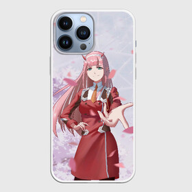 Чехол для iPhone 13 Pro Max с принтом ноль два рука ,  |  | Тематика изображения на принте: 02 | anime | darling in the franxx | hiro | manga | zero two | аниме | ахегао | любимый во франксе | манга | милый во франксе | ноль два | хиро