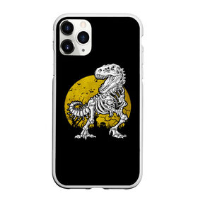 Чехол для iPhone 11 Pro матовый с принтом T-Rex , Силикон |  | Тематика изображения на принте: 19 | 2019 | cat | ghost | halloween | ведьма | динозавр | кости | кошка | ночь | паук | приведение | призрак | скелет | тирекс | тыква | тьма | ужас | хелловин | хеллоувин | хэллоуин | череп