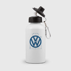 Бутылка спортивная с принтом Volkswagen , металл | емкость — 500 мл, в комплекте две пластиковые крышки и карабин для крепления | Тематика изображения на принте: golf | golf gti | volkswagen | вольксваген | фолькс ваген | фольксваген
