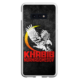 Чехол для Samsung S10E с принтом Khabib Nurmagomedov 242 , Силикон | Область печати: задняя сторона чехла, без боковых панелей | eagles | khabib | mma | nurmagomedov | борьба | дзюдо | нурмагомедов | октагон | орёл | репплинг | самбо