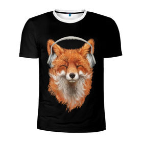Мужская футболка 3D спортивная с принтом Лиса в наушниках , 100% полиэстер с улучшенными характеристиками | приталенный силуэт, круглая горловина, широкие плечи, сужается к линии бедра | Тематика изображения на принте: 20 | 2020 | 2k20 | 2к20 | animal | animals | forest | fox | headphones | music | new year | redhead | smile | животное | животные | зима | лес | лис | лиса | лисица | музыка | наушники | новый год | рыжая | смайл | улыбка | фыр