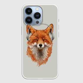 Чехол для iPhone 13 Pro с принтом Лиса в наушниках ,  |  | 20 | 2020 | 2k20 | 2к20 | animal | animals | forest | fox | headphones | music | new year | redhead | smile | животное | животные | зима | лес | лис | лиса | лисица | музыка | наушники | новый год | рыжая | смайл | улыбка | фыр