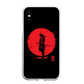 Чехол для iPhone XS Max матовый с принтом Samurai , Силикон | Область печати: задняя сторона чехла, без боковых панелей | ahegao | anime | blood | japan | samurai | senpai | warior | аниме | ахегао | воин | катана | кровавая | кровавый | кровь | луна | самураи | самурай | семпай | сенпай | солнце | япония