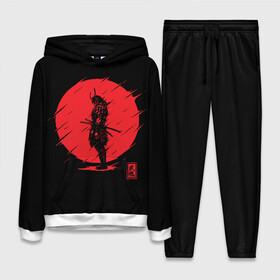 Женский костюм 3D (с толстовкой) с принтом Samurai ,  |  | ahegao | anime | blood | japan | samurai | senpai | warior | аниме | ахегао | воин | катана | кровавая | кровавый | кровь | луна | самураи | самурай | семпай | сенпай | солнце | япония