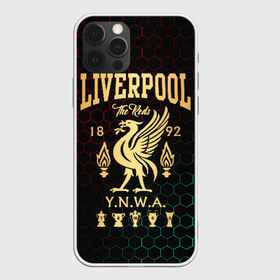 Чехол для iPhone 12 Pro Max с принтом Ливерпуль , Силикон |  | liverpool | liverpool fc | ynwa | you never walk alone | ливерпуль | фан ливерпуля | фанатская | футбол | футболист | футбольный клуб | энфильд