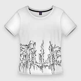 Женская футболка 3D Slim с принтом Billie Eilish ,  |  | billie | eilish | graffiti | айлиш | беляш | беляшик | билли | инди поп | поп | электропоп | эмо поп