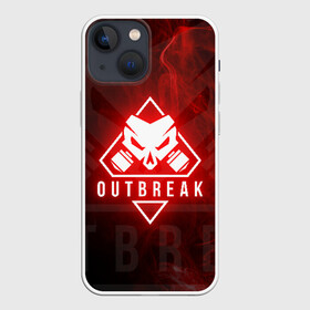 Чехол для iPhone 13 mini с принтом RAINBOW SIX SIEGE OUTBREAK ,  |  | clancys rainbow six | rainbow siege. | rainbow six | rainbow six s | rainbow six siege | tom clancy | tom clancy rainbow six | tom clancy s | tom clancy s rainbow six