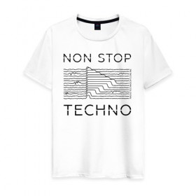 Мужская футболка хлопок с принтом Technocafe , 100% хлопок | прямой крой, круглый вырез горловины, длина до линии бедер, слегка спущенное плечо. | cafe | minimal | music | nightclub | non stop | party | radio | techno | вечеринка | клуб | музыка | радио | техно