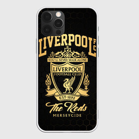 Чехол для iPhone 12 Pro Max с принтом Ливерпуль , Силикон |  | liverpool | liverpool fc | ynwa | you never walk alone | ливерпуль | фан ливерпуля | фанатская | футбол | футболист | футбольный клуб | энфильд