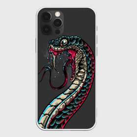 Чехол для iPhone 12 Pro Max с принтом Viper , Силикон |  | Тематика изображения на принте: animals | art | poison | snake | venom | venomous | viper | арт | гадюка | животное | животные | змеи | змей | змея | картинка | картинки | прикольная | прикольные | яд | ядовитая | ядовитый