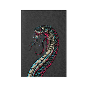 Обложка для паспорта матовая кожа с принтом Viper , натуральная матовая кожа | размер 19,3 х 13,7 см; прозрачные пластиковые крепления | Тематика изображения на принте: animals | art | poison | snake | venom | venomous | viper | арт | гадюка | животное | животные | змеи | змей | змея | картинка | картинки | прикольная | прикольные | яд | ядовитая | ядовитый
