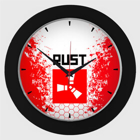 Настенные часы с принтом RUST ,  |  | magic rust | rust | rust 2019 | раст | раст 2019. | раст легаси