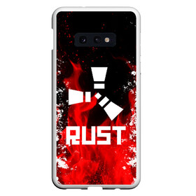 Чехол для Samsung S10E с принтом RUST , Силикон | Область печати: задняя сторона чехла, без боковых панелей | magic rust | rust | rust 2019 | раст | раст 2019. | раст легаси