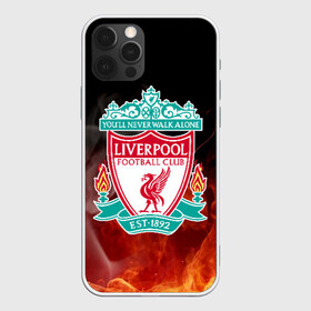 Чехол для iPhone 12 Pro Max с принтом LIVERPOOL , Силикон |  | lfc | liverpool | sport | ynwa | ливерпуль | лфк | спорт