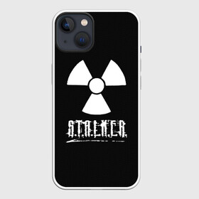 Чехол для iPhone 13 с принтом S.T.A.L.K.E.R. (CARBON) ,  |  | stalker | зов | небо | припяти | припять | сталкер | тень | чернобыль | чернобыля | чистое